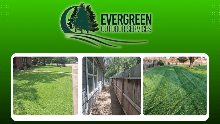 "Evergreen Outdoor Services transforms overgrown yards into pristine landscapes, boosting curb appeal and property value in Houston."