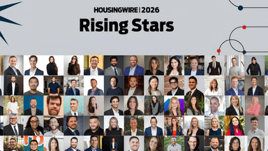 Collage of diverse professionals recognized as HousingWire's 2026 Rising Stars.