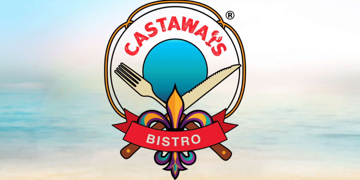 Seafood platter with lobster, shrimp, and lime at beachfront Castaways Bistro in Punta Cana.